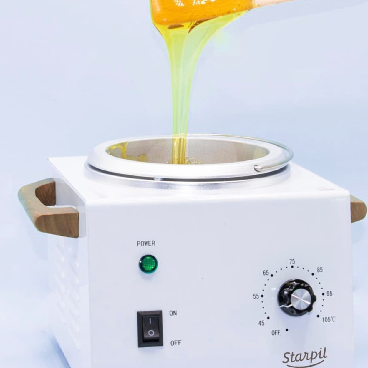 Cera depilatoria caliente Natural de baja fusion en pastillas 3AB 1Kg | Starpil - Imagen 5
