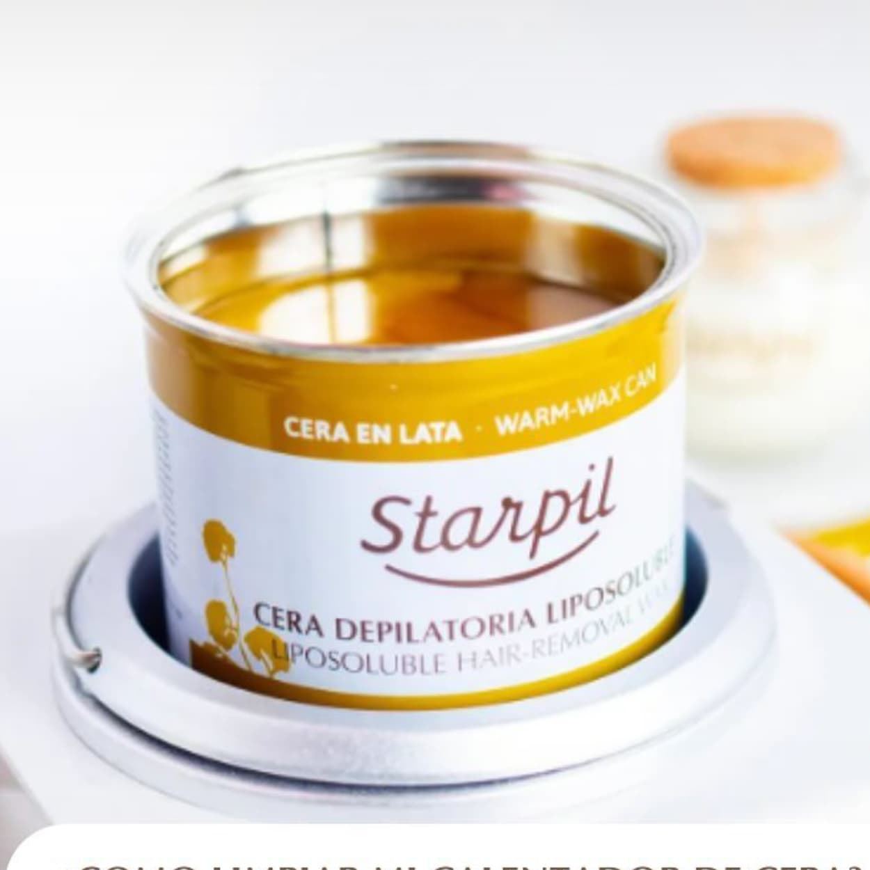 Cera tibia en lata Natural 800ml | Starpil - Imagen 2