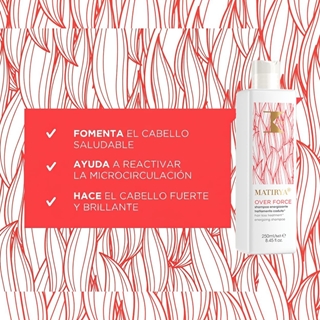 Champú Anticaída Over Force Matirya 250 ml | K-Time - Imagen 2