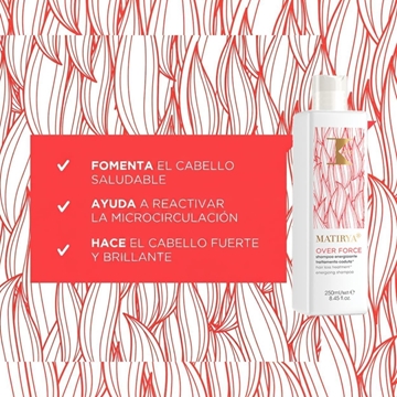 Champú Anticaída Over Force Matirya 250 ml | K-Time - Imagen 2