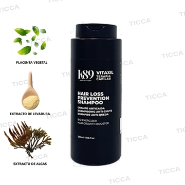 Champú Anticaída Vitaxil 330ml-Con Placenta Vegetal | K89 - Imagen 2