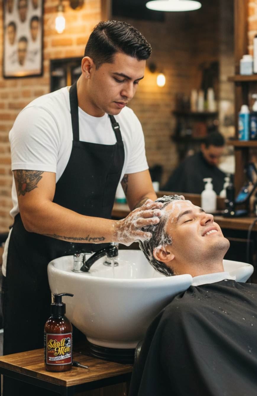 CHAMPU ANTIGRASA SEBO CONTROL 200ml | SKULL MEN - Imagen 2