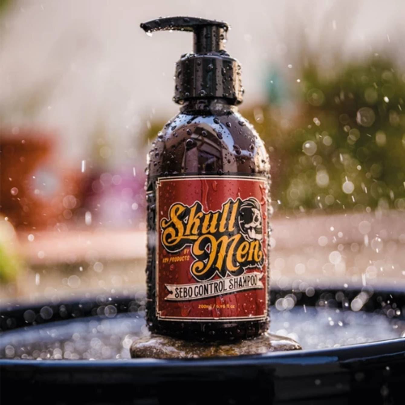 CHAMPU ANTIGRASA SEBO CONTROL 200ml | SKULL MEN - Imagen 3