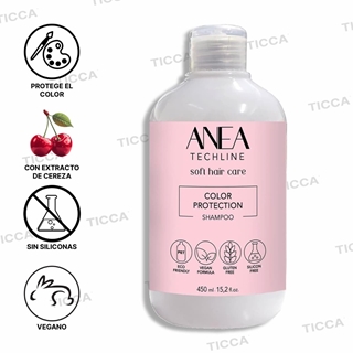 CHAMPU DE MANTENIMIENTO DEL COLOR "COLOR PROTECTION" 450ml | ANEA - Imagen 1
