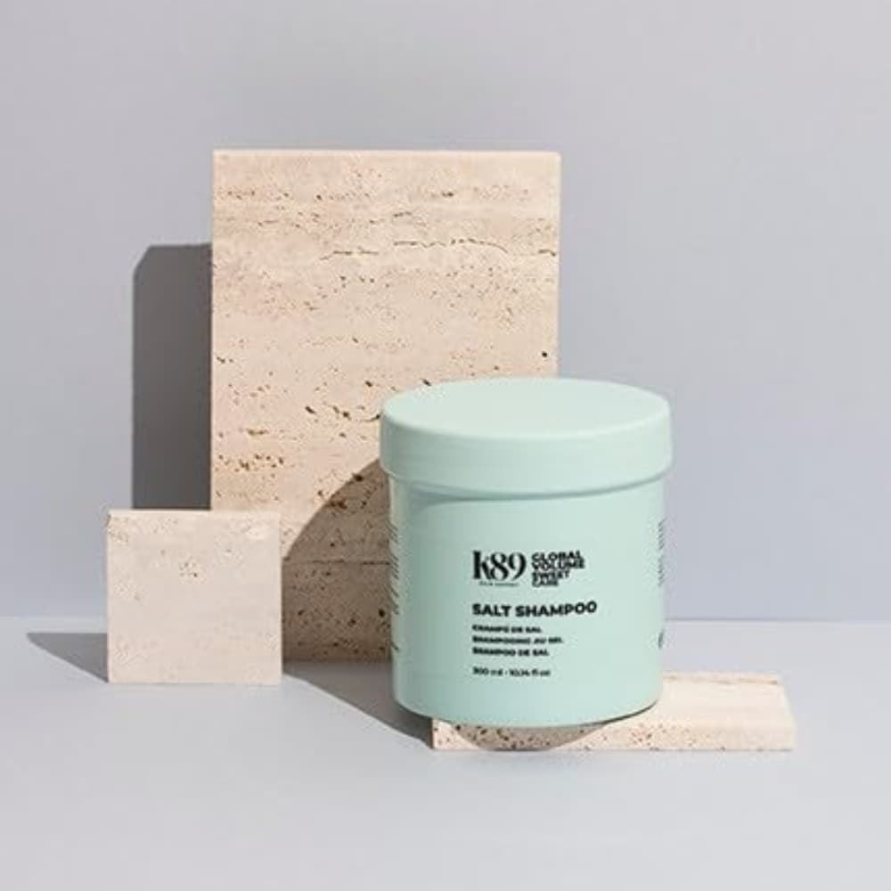 Champú de Sal Exfoliante para Volumen y Pelo Graso Salt Shampoo 300ml | K89 - Imagen 7