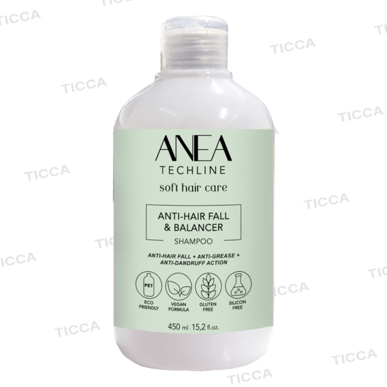 CHAMPU DE VOLUMEN, ANTICAIDA-GRASA-CASPA "BALANCER"  450ml | ANEA - Imagen 1