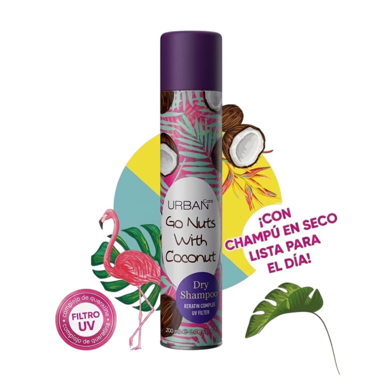 Champu en Seco Go Nuts With Coconut 200ml | Urban Care - Imagen 2