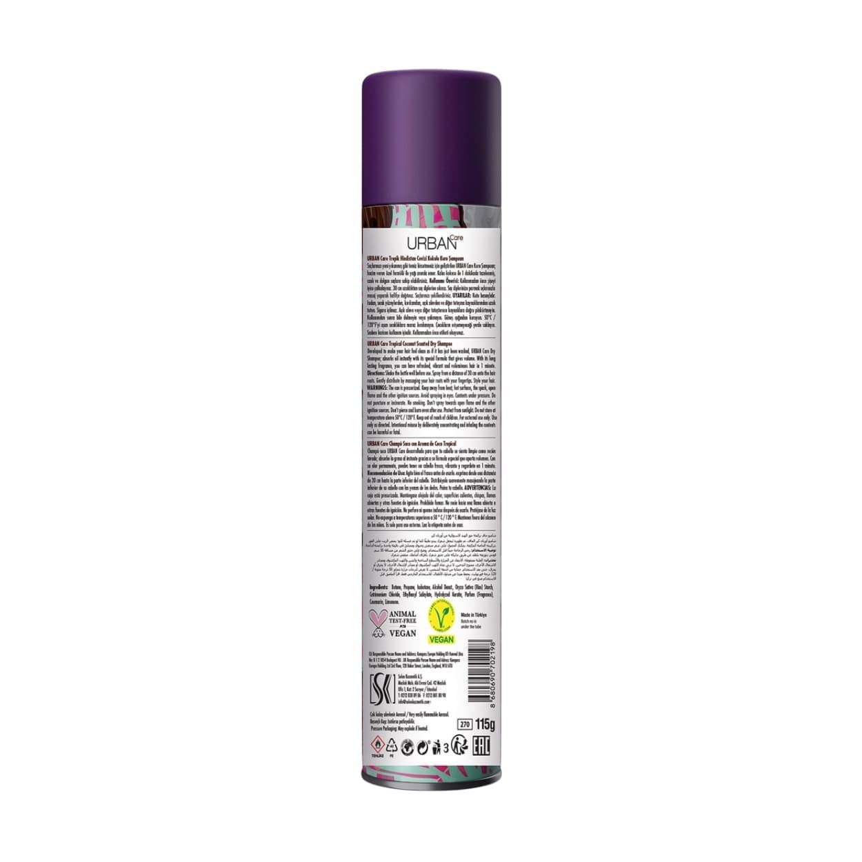Champu en Seco Go Nuts With Coconut 200ml | Urban Care - Imagen 5