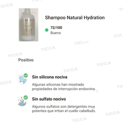 CHAMPU HIDRATACION NATURAL Y ANTICRESPO "NATURAL HIDRATION" 450ml | ANEA - Imagen 2