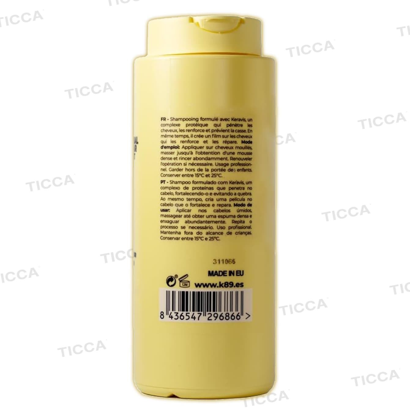 CHAMPU PELO SECO REPARADORA PROFUNDA "GLOBAL REPAIR" 300ml | K89 - Imagen 3