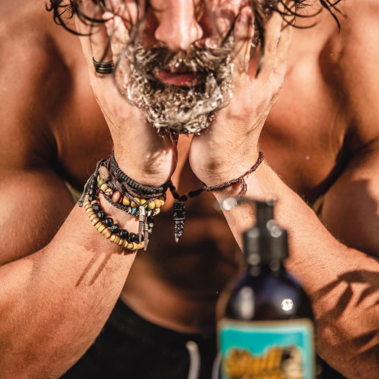 Champu Profesional para Barba 200ml | Skull Men - Imagen 2