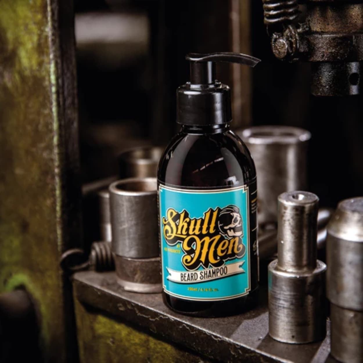 Champu Profesional para Barba 200ml | Skull Men - Imagen 6