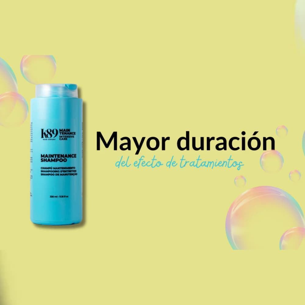 Champú prolongador del alisado Intensive Care Maintenance Shampoo 330ml | K89 - Imagen 4