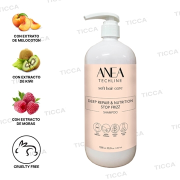 Champú Reparador Cabello Dañado Deep Repair 1 litro | ANEA TECHLINE - Imagen 2