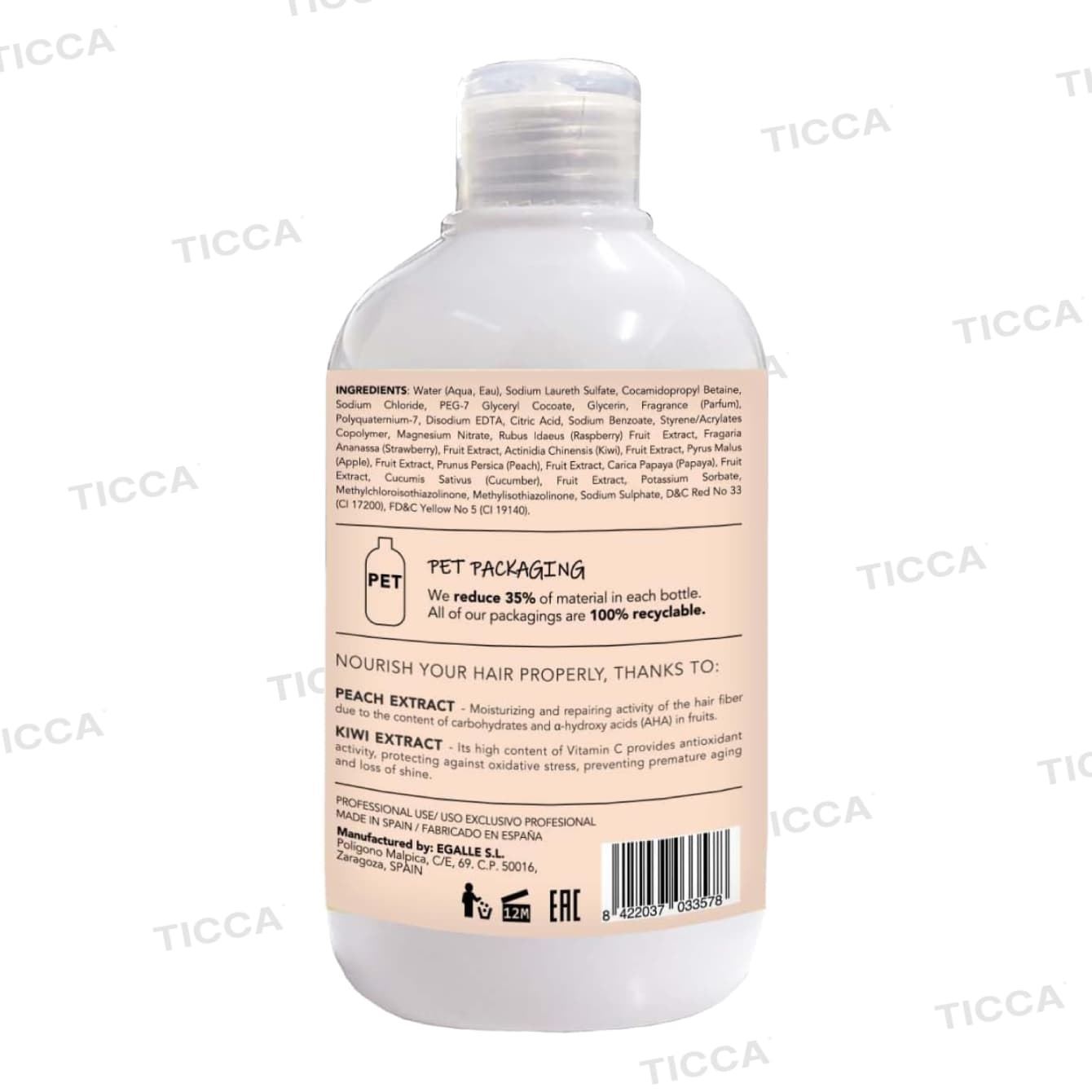 Champu Reparador Cabello Dañado Deep Repair 450ml | ANEA TECHLINE - Imagen 4