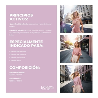 Champú Reparador Inmediato Global Restore 1000ml | K89 - Imagen 2