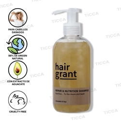 CHAMPU REPARADOR PROFUNDO "REPAIR & NUTRITION" 250ml | HAIR GRANT - Imagen 1