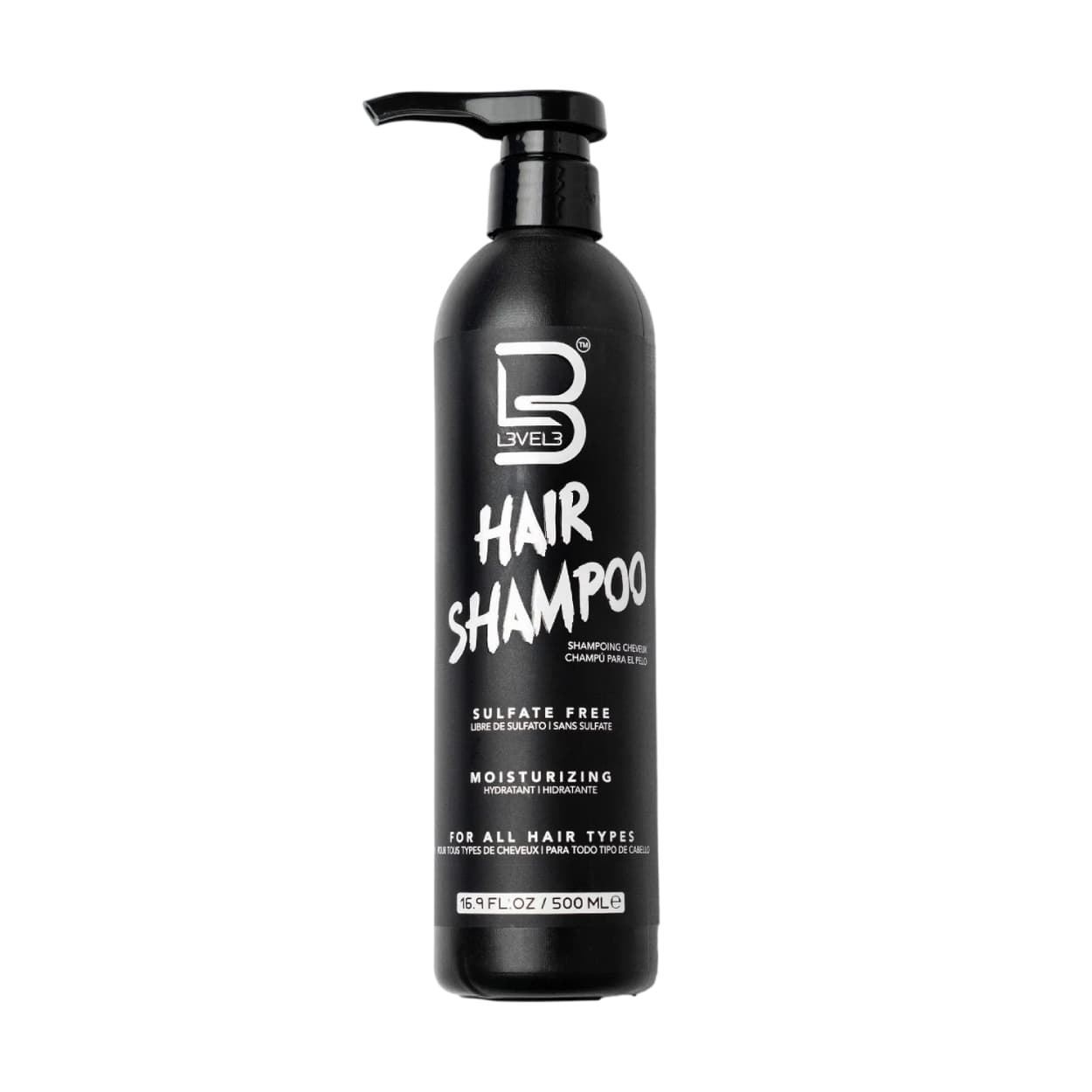 Champu Reparador Sin Sulfatos 500ml| L3VEL3 - Imagen 1
