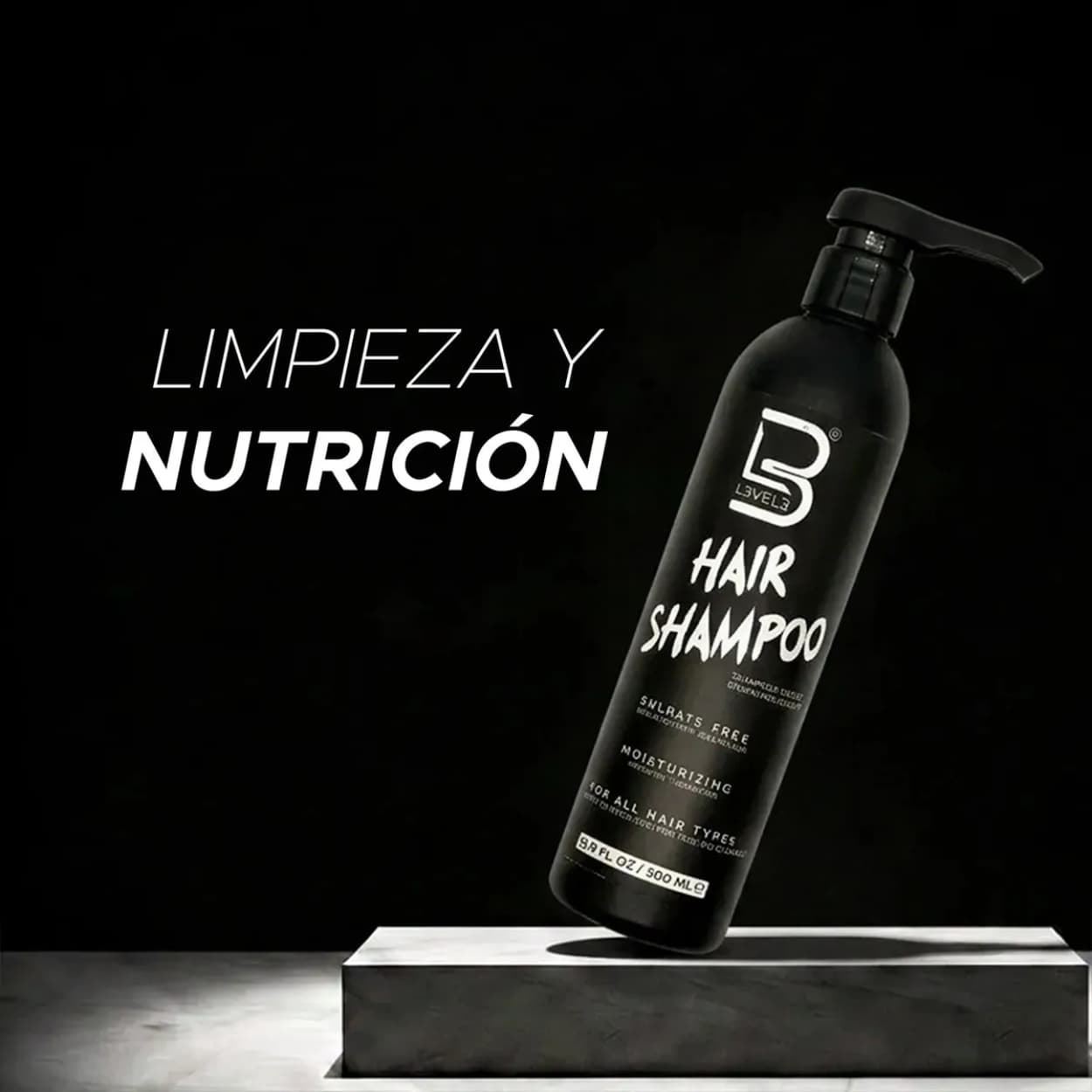 Champu Reparador Sin Sulfatos 500ml| L3VEL3 - Imagen 6