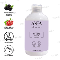 CHAMPU VIOLETA ANTIAMARILLOS "NO MORE YELLOW" 450ml | ANEA - Imagen 1