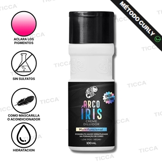 CREMA ACLARANTE PARA PIGMENTOS KC ARCO-IRIS 100ml | KAMALEAO COLOR - Imagen 1