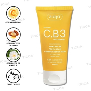 CREMA DE DIA REGENERANTE VITAMINA C-NIACINAMIDA 50ml | ZIAJA - Imagen 1