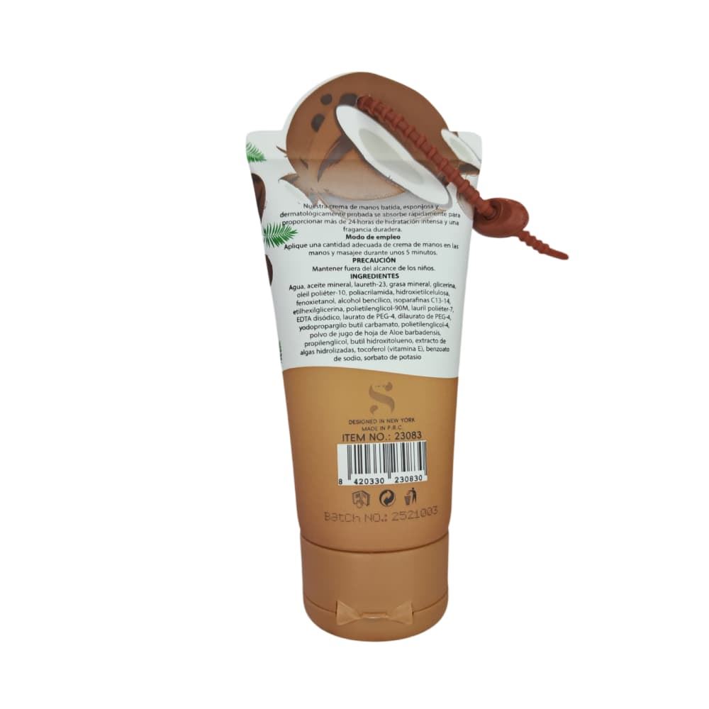 Crema de Manos Coco 60ml: Hidratación 24 Horas | Shiru - Imagen 2