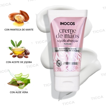 CREMA DE MANOS MANTECA DE KARITE Y LAVANDA 50ml INOCOS - Imagen 1