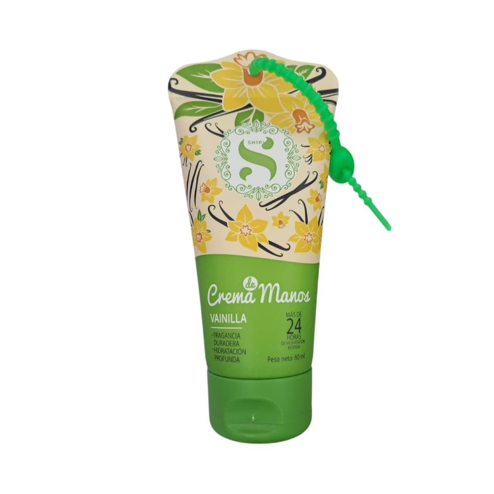 Crema de Manos Vainilla 60ml: Hidratación 24 Horas | Shiru - Imagen 1