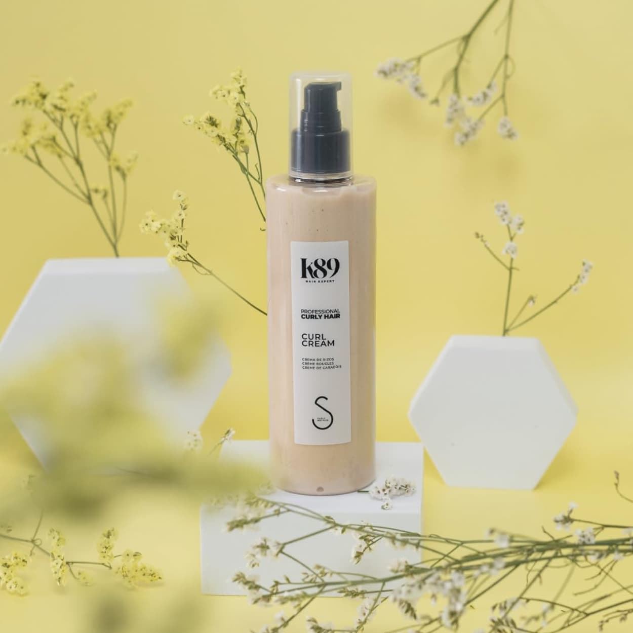 Crema de rizos Curl Cream fijación suave - Apta método curly 250ml | K89 - Imagen 7