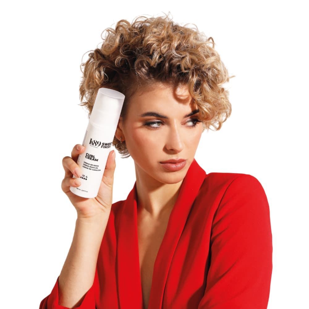 Crema de Rizos Curl Cream Sweet Finish 150ml - Hasta 48h de fijacion | K89 - Imagen 4