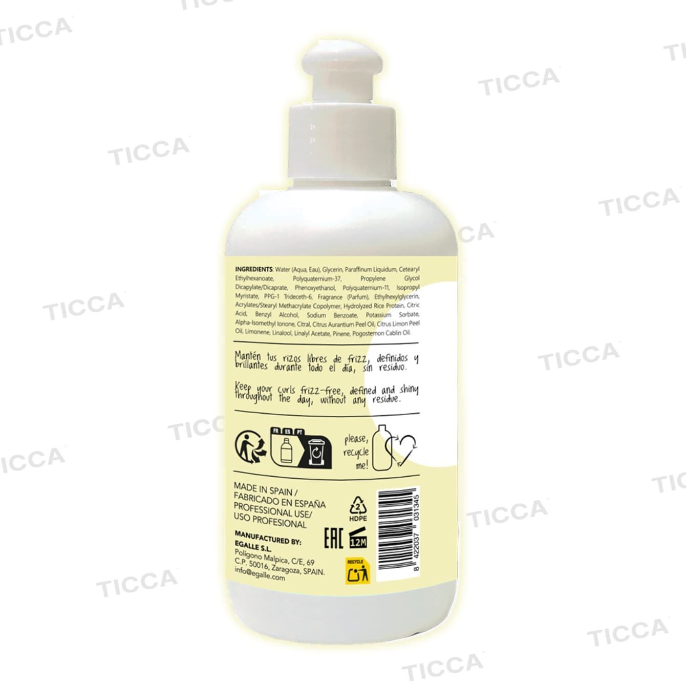 Crema Definidora Rizos Alta Fijación Curl Power 175ml | ANEA TECHLINE - Imagen 3