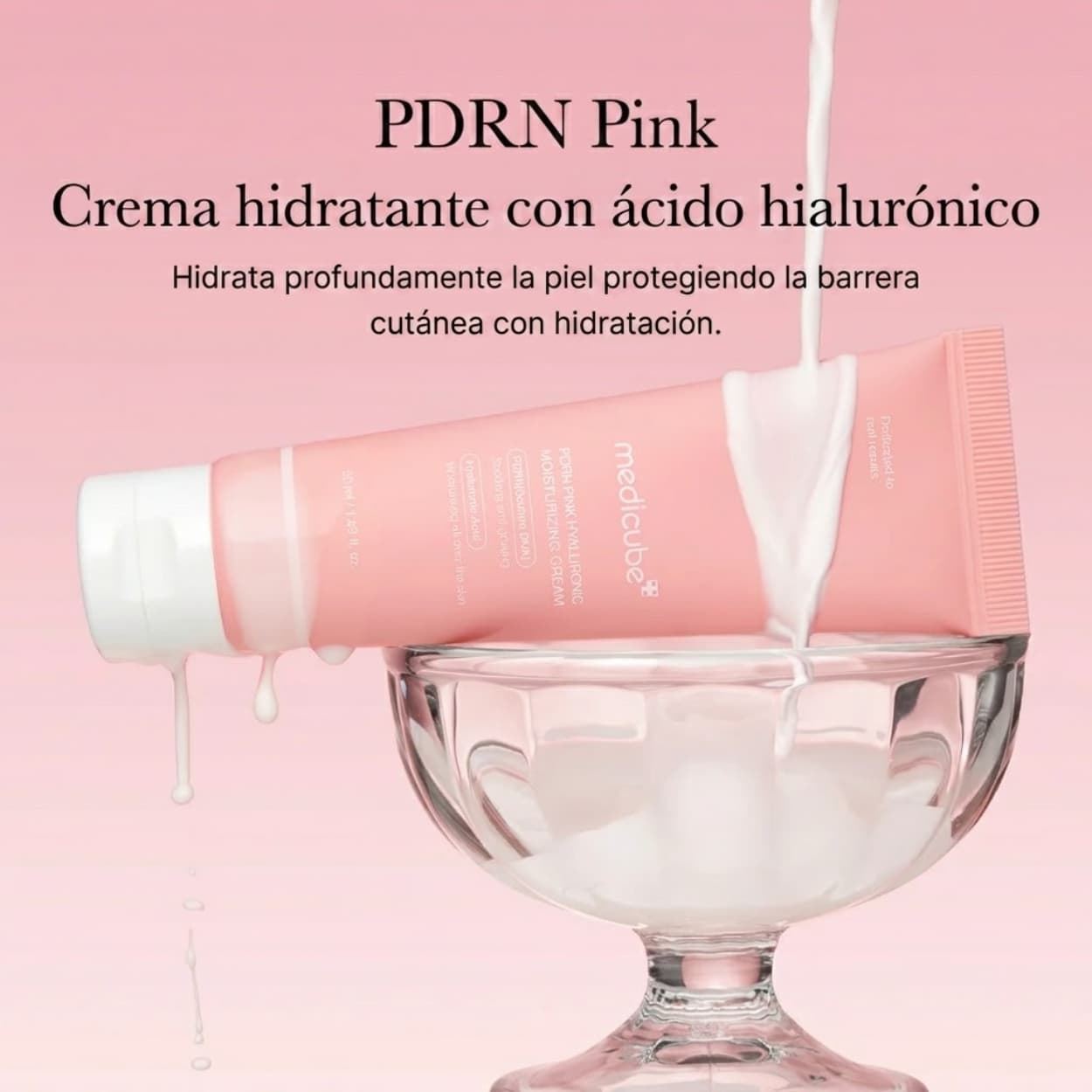 Crema Facial PDRN Pink Hyaluronic Moisturizing Cream 50ml | Medicube - Imagen 5