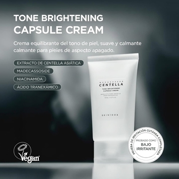 Crema Iluminadora: Tone Brightening Capsule Cream 75ml |  Skin1004 - Imagen 2
