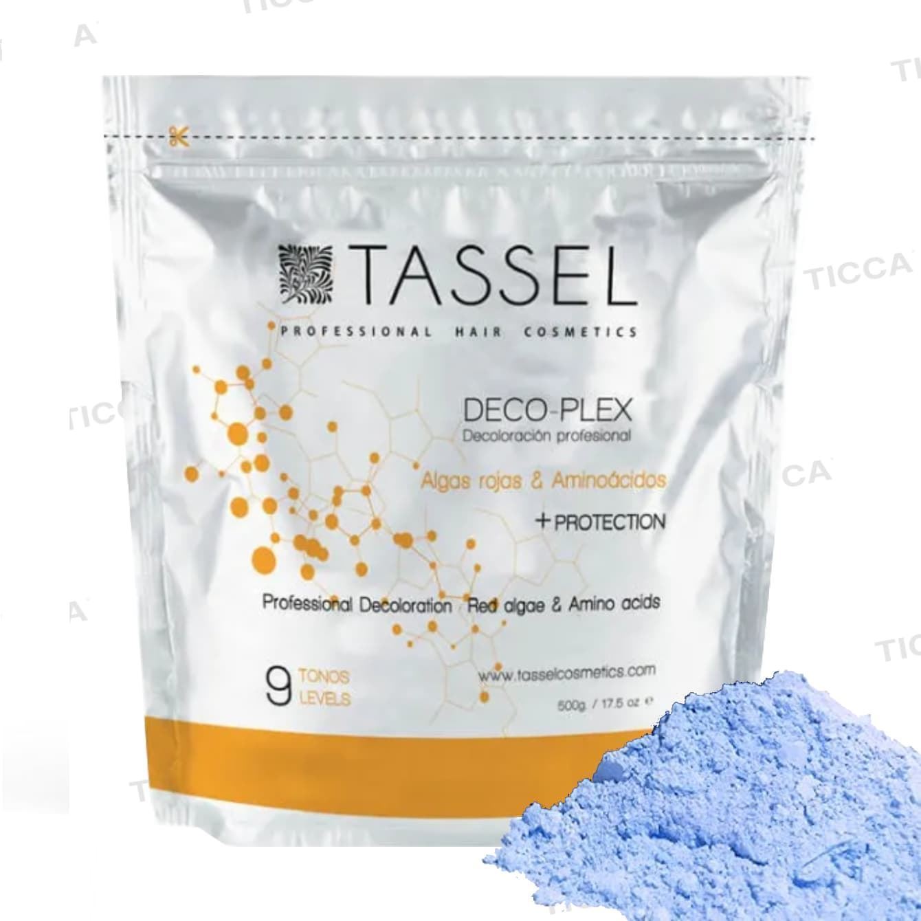 Decolorante en Polvo Deco-Plex Tassel 9 Tonos 500g | Tassel - Imagen 2