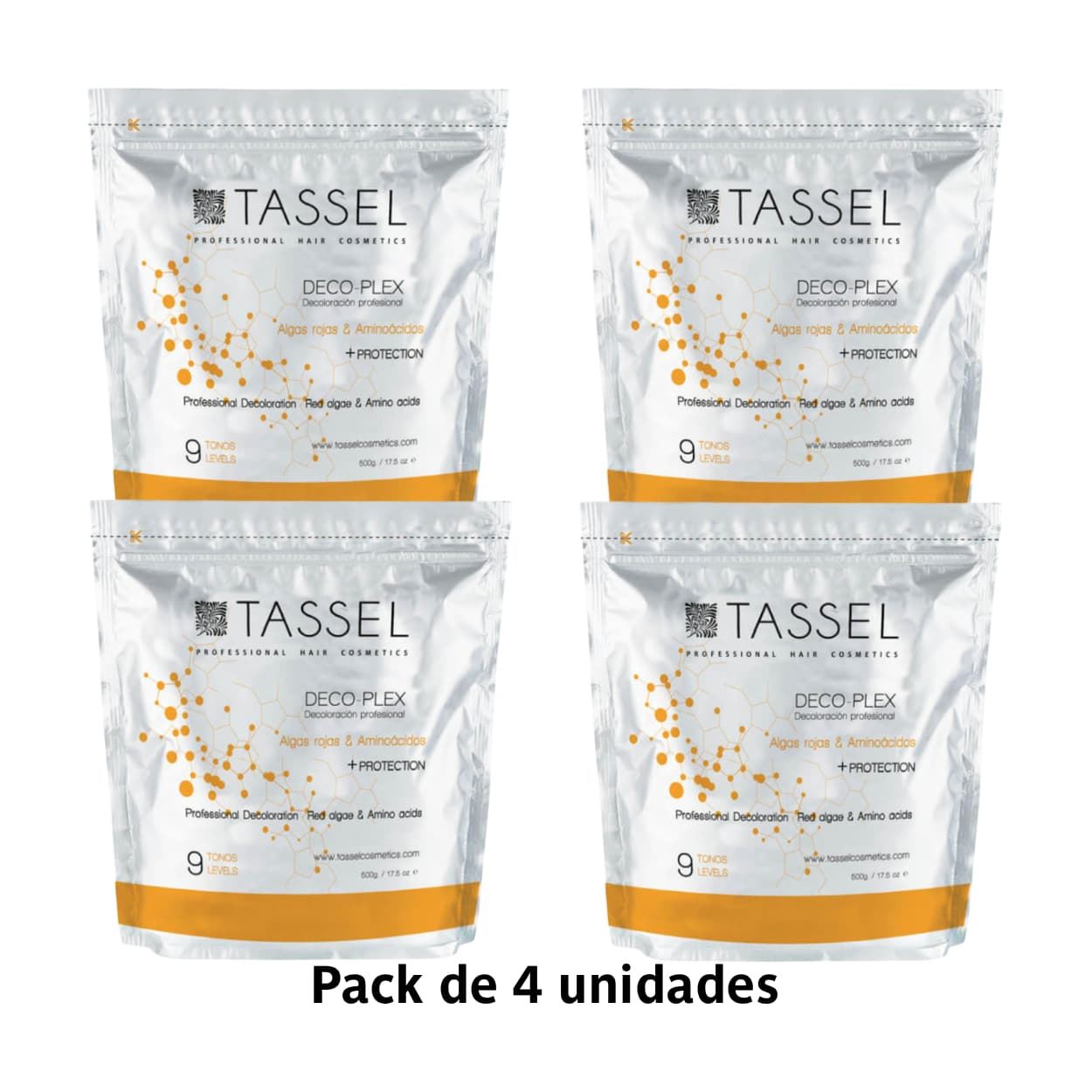 Decolorante en Polvo Deco-Plex Tassel 9 Tonos 500g | Tassel - Imagen 4