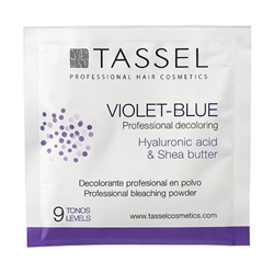 Decolorante en Polvo Violet-Blue 9 Tonos Monodosis 25g | Tassel - Imagen 1