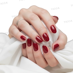 ESMALTE EFECTO GEL DE LARGA DURACION Nº229 ROJO BURDEOS 11ml | INOCOS - Imagen 2