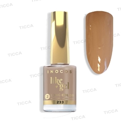 ESMALTE EFECTO GEL DE LARGA DURACION Nº233 NUDE SECO 11ml | INOCOS - Imagen 1