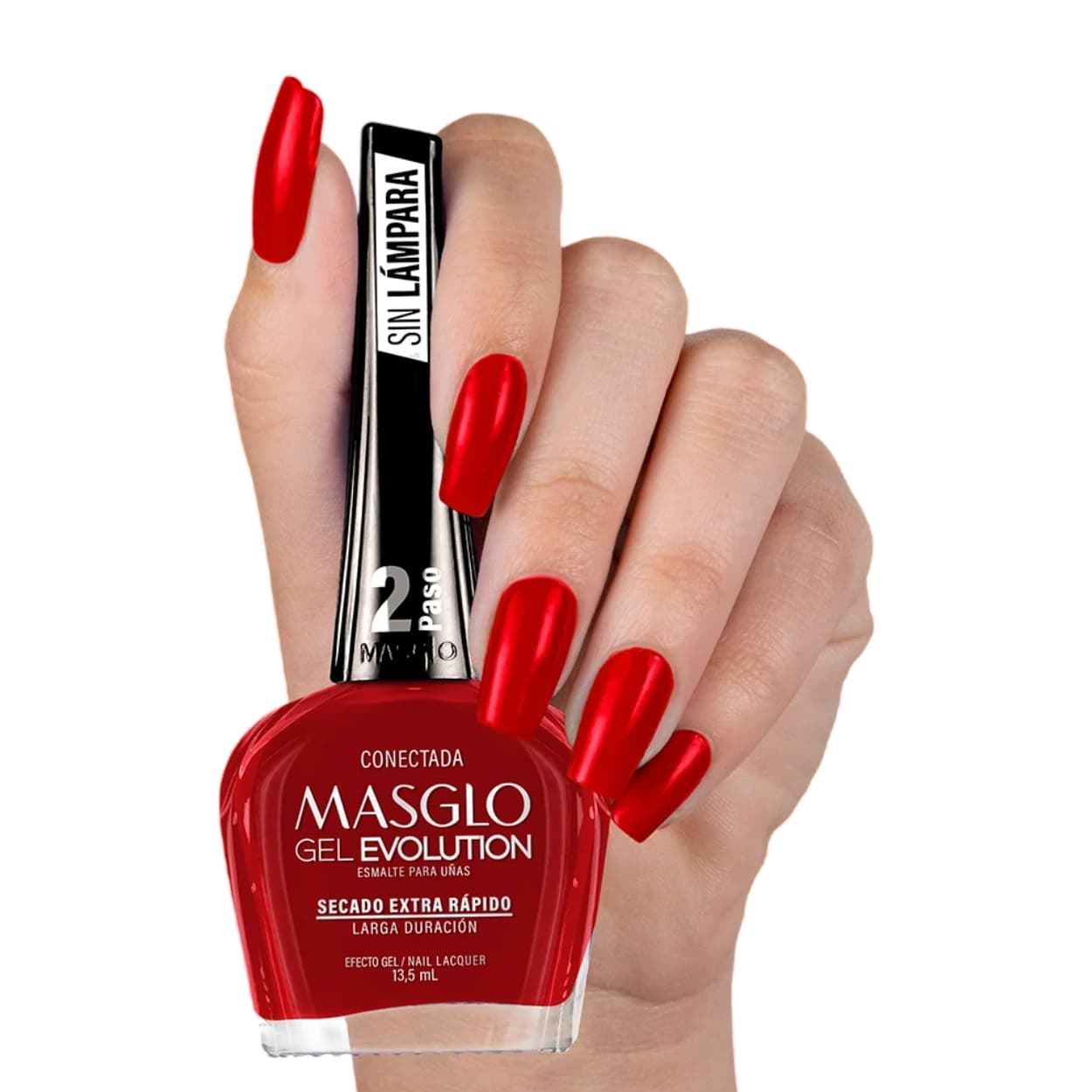 Esmalte Secado Rápido y alta duracion Conectada Gel Evolution 13,5ml | Masglo - Imagen 2