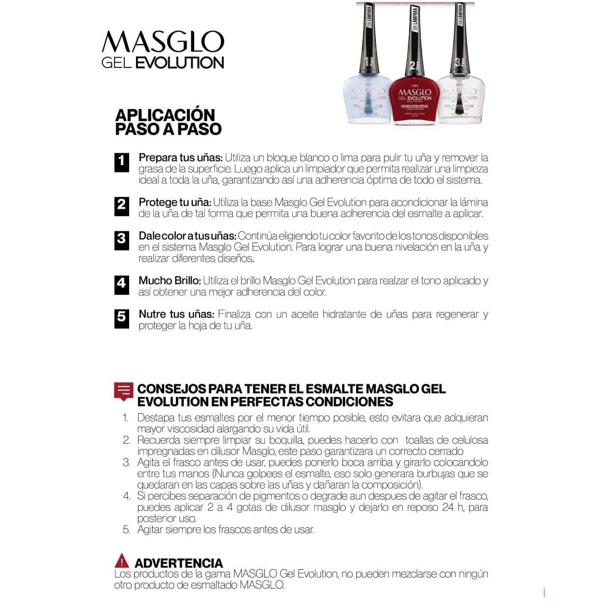 Esmalte Secado Rápido y alta duracion Distinguida Gel Evolution 13,5ml | Masglo - Imagen 7