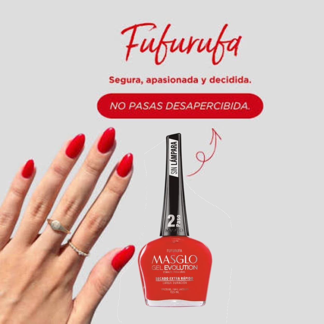 Esmalte Secado Rápido y Alta Duracion Fufurufa Gel Evolution 13,5ml | Masglo - Imagen 8
