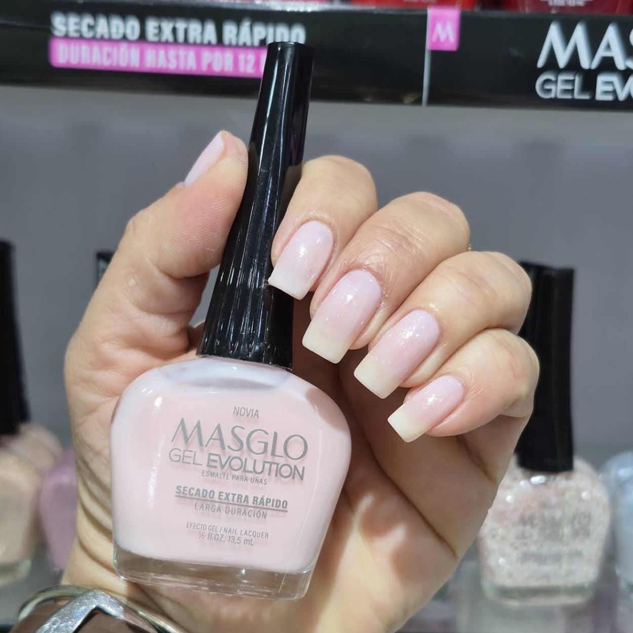 Esmalte Secado Rápido y Alta Duracion Novia Gel Evolution 13,5ml | Masglo - Imagen 7