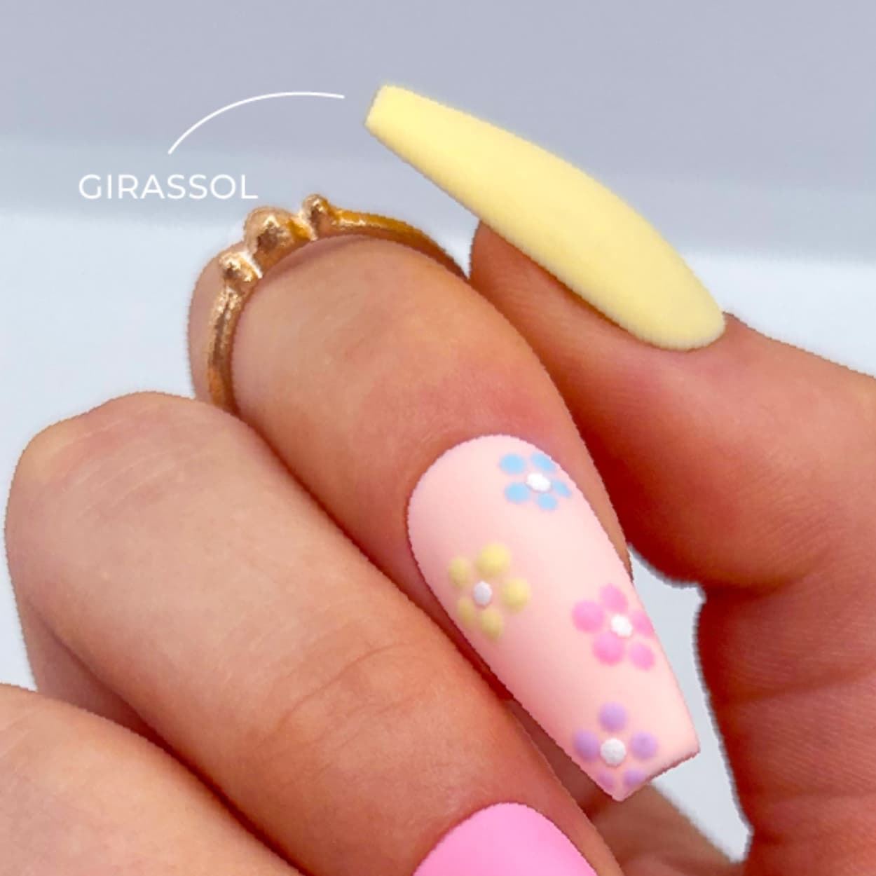 Esmalte Semipermanente Amarillo Pastel Girasol 15ml | Inocos - Imagen 3