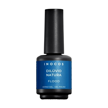 Esmalte Semipermanente Azul Mar Diluvio Natura 10ml | Inocos - Imagen 1