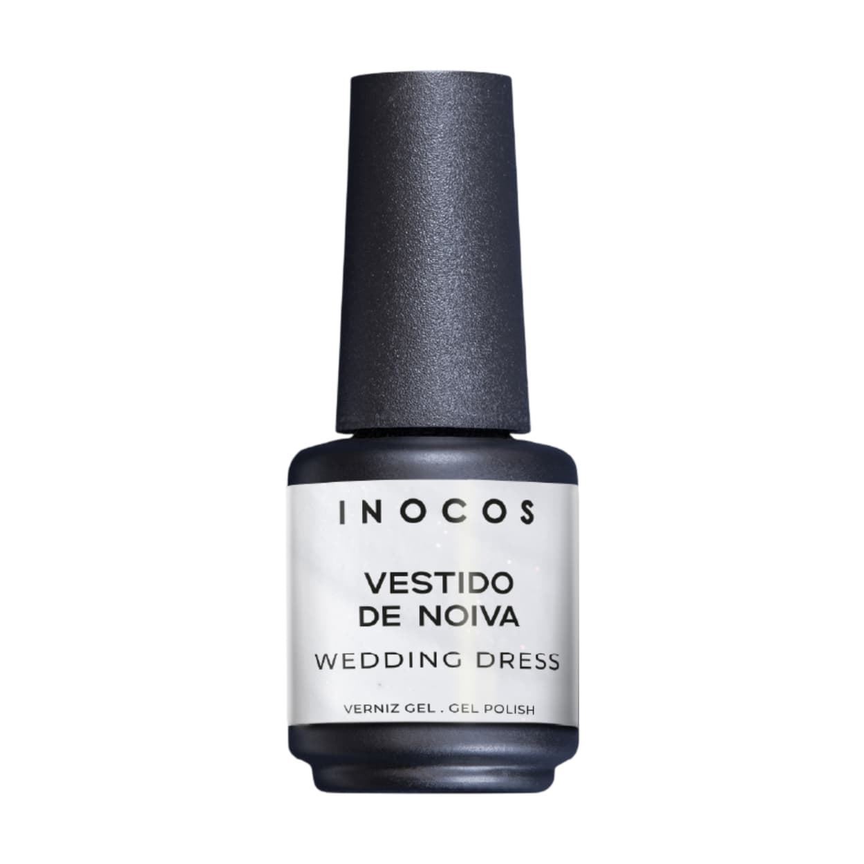 Esmalte Semipermanente Blanco Lechoso Brilli Vestido de Noiva 15ml | Inocos - Imagen 1