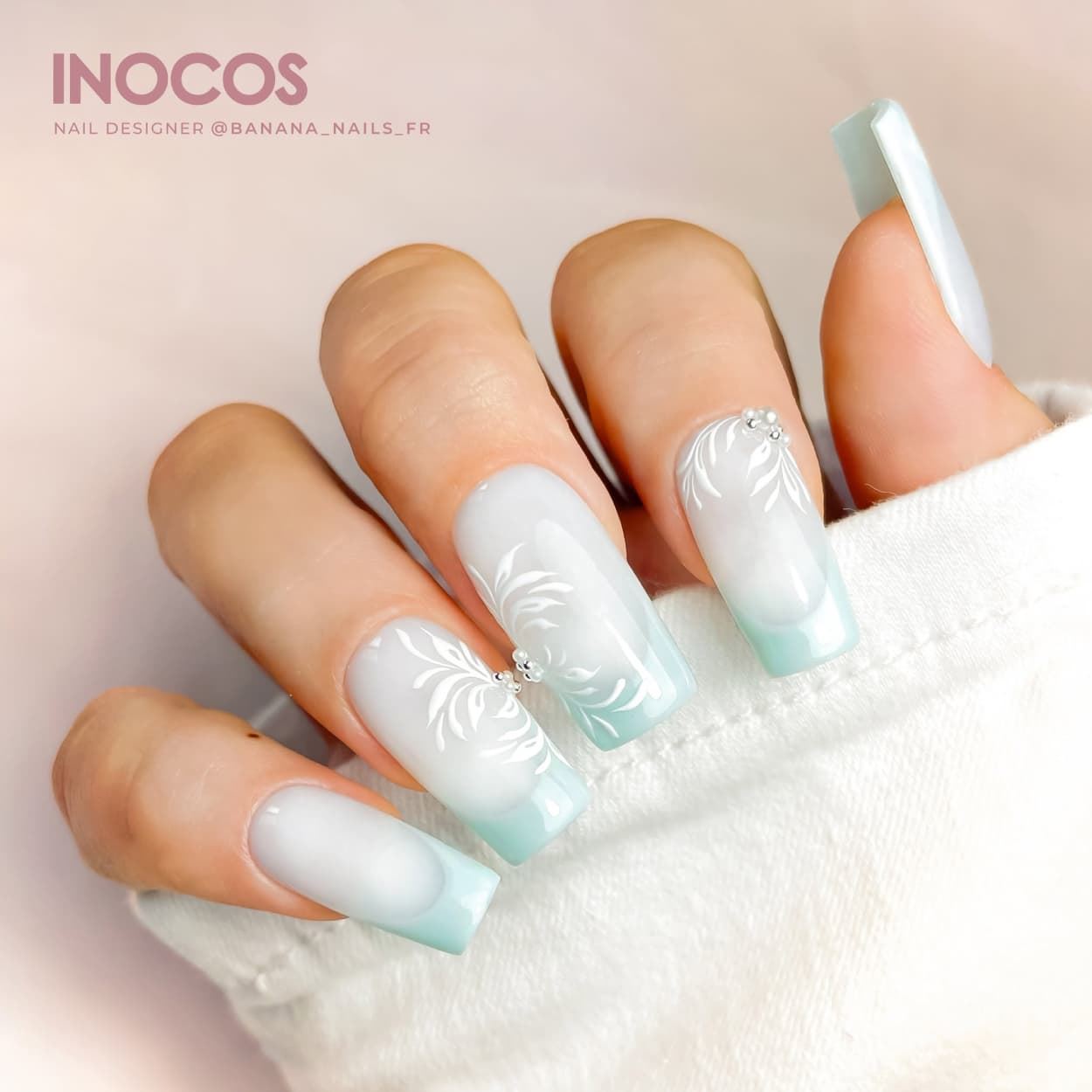 Esmalte Semipermanente Blanco Lechoso Brilli Vestido de Noiva 15ml | Inocos - Imagen 5