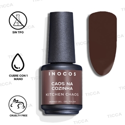 ESMALTE SEMIPERMANENTE "CAOS NA COZINHA" 15ml | INOCOS - Imagen 1