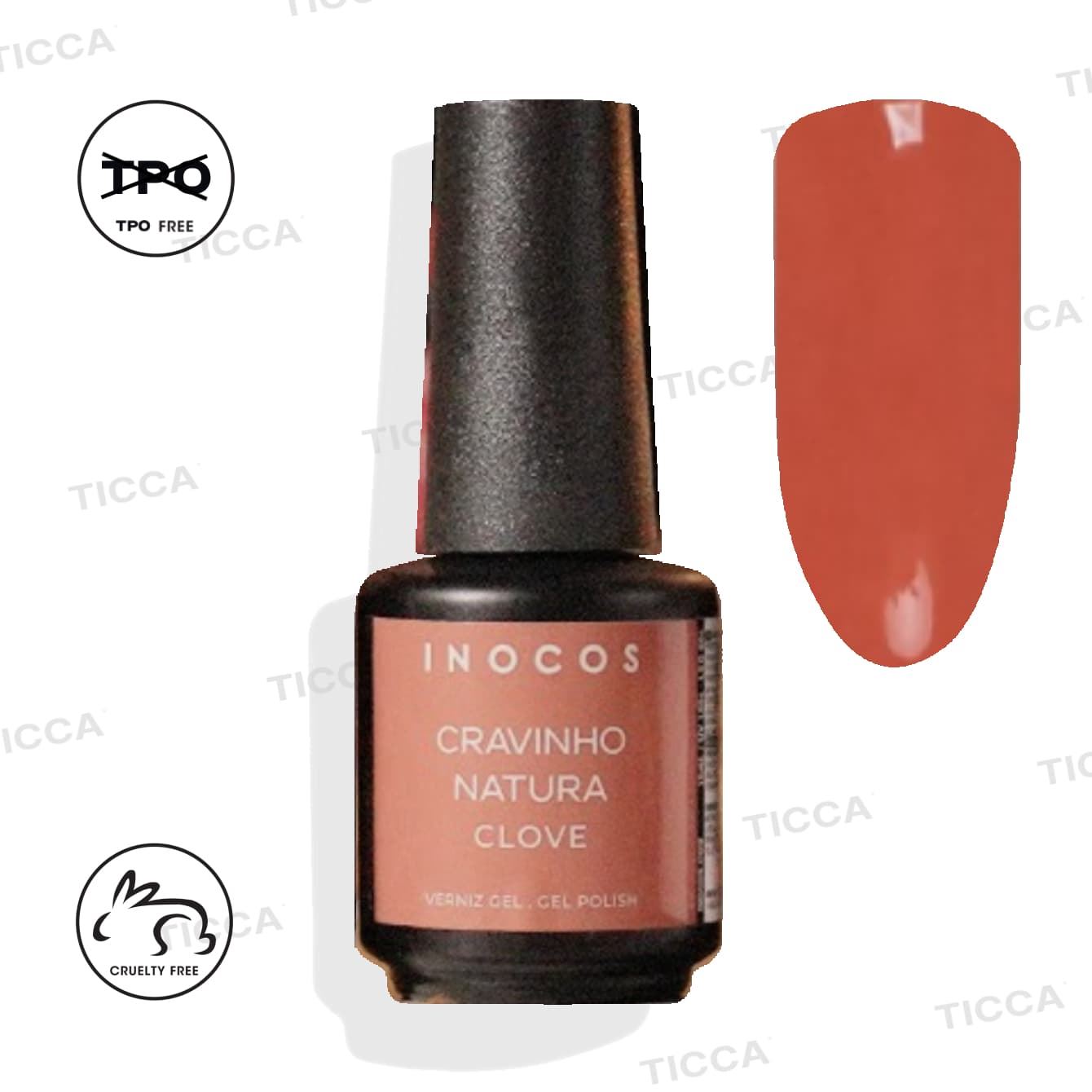 ESMALTE SEMIPERMANENTE "CRAVINHO" 15ml | INOCOS - Imagen 1