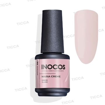 ESMALTE SEMIPERMANENTE "MARIA CREME" 15ml | INOCOS - Imagen 1